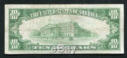 Fr. 2400 1928 $10 Ten Dollars Gold Certificate Currency Note Very Fine (b)