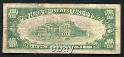 Fr. 2400 1928 $10 Ten Dollars Gold Certificate Currency Note Very Fine (c)