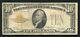Fr. 2400 1928 $10 Ten Dollars Gold Certificate Currency Note Very Fine (e)