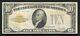 Fr. 2400 1928 $10 Ten Dollars Gold Certificate Currency Note Very Fine (f)