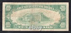 Fr. 2400 1928 $10 Ten Dollars Gold Certificate Currency Note Very Fine (i)