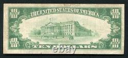 Fr. 2400 1928 $10 Ten Dollars Star Gold Certificate Currency Note Very Fine
