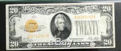 Fr 2402 1928 $20 GOLD CERTIFICATE PMG 25 FREE SHIPPING VERY FINE SWEET
