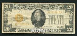 Fr. 2402 1928 $20 Twenty Dollars Gold Certificate Currency Note Very Fine (b)