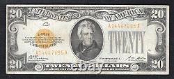 Fr. 2402 1928 $20 Twenty Dollars Gold Certificate Currency Note Very Fine (e)
