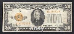 Fr. 2402 1928 $20 Twenty Dollars Gold Certificate Currency Note Very Fine (e)