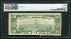 Fr. 2404 1928 $50 Fifty Dollars Gold Certificate Currency Note Pmg Very Fine-20