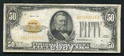 Fr. 2404 1928 $50 Fifty Dollars Gold Certificate Currency Note Very Fine (c)