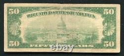 Fr. 2404 1928 $50 Fifty Dollars Gold Certificate Currency Note Very Fine (d)