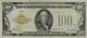 Fr. 2405 $100 1928 Gold Certificate S/N A00823277A Raw / Circulated (Very Fine)