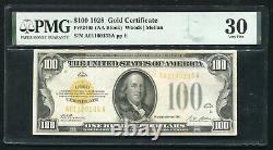 Fr 2405 1928 $100 One Hundred Dollars Gold Certificate Note Pmg Very Fine-30