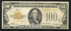Fr. 2405 1928 $100 One Hundred Dollars Gold Certificate Note Very Fine (b)
