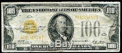 Fr. 2405 1928 $100 One Hundred Dollars Gold Certificate Very Fine
