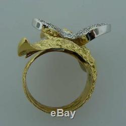 Georges Braque Diamond Gold DIONE Ring 1963 Signed Only 8 Made Certificate Chic