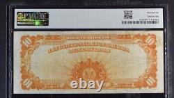 Gold Certificate, $10 1922 Large Size PMG 25 Very Fine