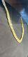 Moissanite Cuban Link Chain 10mm 18-24 with GRA Certificate Yellow Gold Over 925