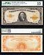 NICE Choice Fine+ 1922 $10 GOLD CERTIFICATE! PMG 15! FREE SHIPPING! K29181229