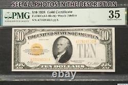 NobleSpirit (CO) 1928 US $10 Gold Certificate PMG 35 Choice Very Fine