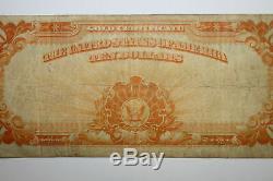 One 1914 Large Size $10.00 Gold Certificate that Grades Very Fine (H51311125)