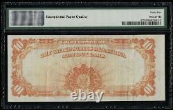 SC 1922 $10 Gold Certificate Fr. 1173 PMG 35 EPQ (396)