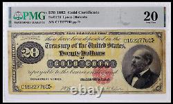 Series 1882 $20 Gold Certificate Fr. 1178 PG VF20