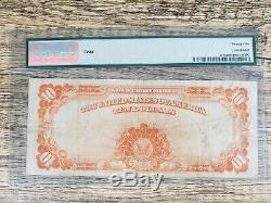 Series 1922 $10 Gold Certificate Pmg 25 Very Fine Large Size Currency Fr1173