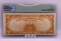 Series 1922 $10 Gold Certificate Pmg 45 Choice Extremely Fine (eb1015609)