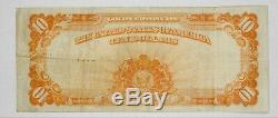 Series 1922 Gold Certificate $10 Choice Vf+++ Very Fine Plus ++ Fr-1173 (530)