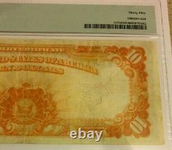 Series 1922 Large $10 Gold Certificate Pmg35 Choice V Fine Speelman/white 3625
