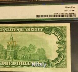 Series 1928 $100 Pmg35 Choice Very Fine Federal Reserve Note Philadephia 3619