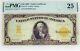 Series Of 1907 $10 Large Size Gold Certificate Fr#1172 PMG VF25
