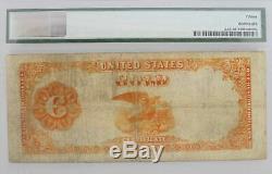 Series Of 1922 $100 Large Size Gold Certificate Note Fr#1215 PMG Choice Fine 15