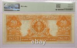 Series Of 1922 $20 Large Size Note Gold Certificate Fr#1187 PMG Ch VF35 Pinholes