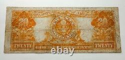 Series of 1922 $20 Gold Certificate in Very Fine Condition FR 1187