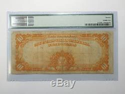 Series of 1922 Large Size $10 Gold Certificate Note PMG 20 VERY FINE Fr#1173