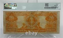 Series of 1922 Large Size $20 Gold Certificate PMG 20 VERY FINE Fr#1187