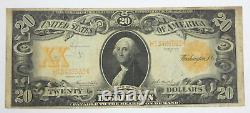 Series of 1922 Large Size $20 Gold Certificate VERY FINE Fr#1186 Problem Free