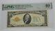 Series of 1928 $10 Gold Certificate CERTIFIED PMG 40 Extremely FINE Fr#2400