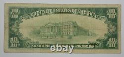 Series of 1928 $10 Gold Certificate FINE Fr#2400 Problem Free