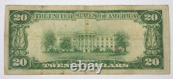Series of 1928 $20 Gold Certificate FINE+ Fr#2402 Problem Free
