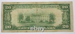 Series of 1928 $20 Gold Certificate FINE+ Fr#2402 Problem Free