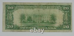Series of 1928 $20 Gold Certificate Note FINE+ Fr#2402 No holes or tears