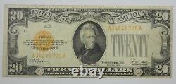 Series of 1928 $20 Gold Certificate VERY FINE Fr#2402 Problem Free