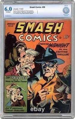 Smash Comics #39 CBCS 6.0 1943 7010426-AA-012