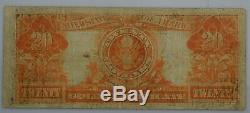 USA 20 Dollar 1922 Gold Certificate Large Size Fine