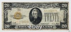 USA Gold Certificate $20 Twenty Dollars 1928 Fr-2402 Very Fine