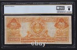 US 1905 $20 Gold Certificate Technicolor FR 1180 PCGS 20 Very Fine (543)