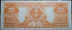 US 1922 $20 Gold Certificate FR 1187 VF Very Fine Free Ship