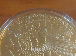 Washington Mint Giant Half-Pound Golden Eagle. 999 Fine Silver with Certificate